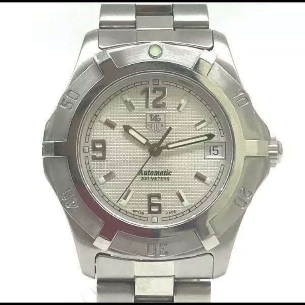 SOLD ELSEWHERE - Tag Heuer 2000 Exclusive Wn2110 Silver Dial Automatic Watch - Picture 1 of 6
